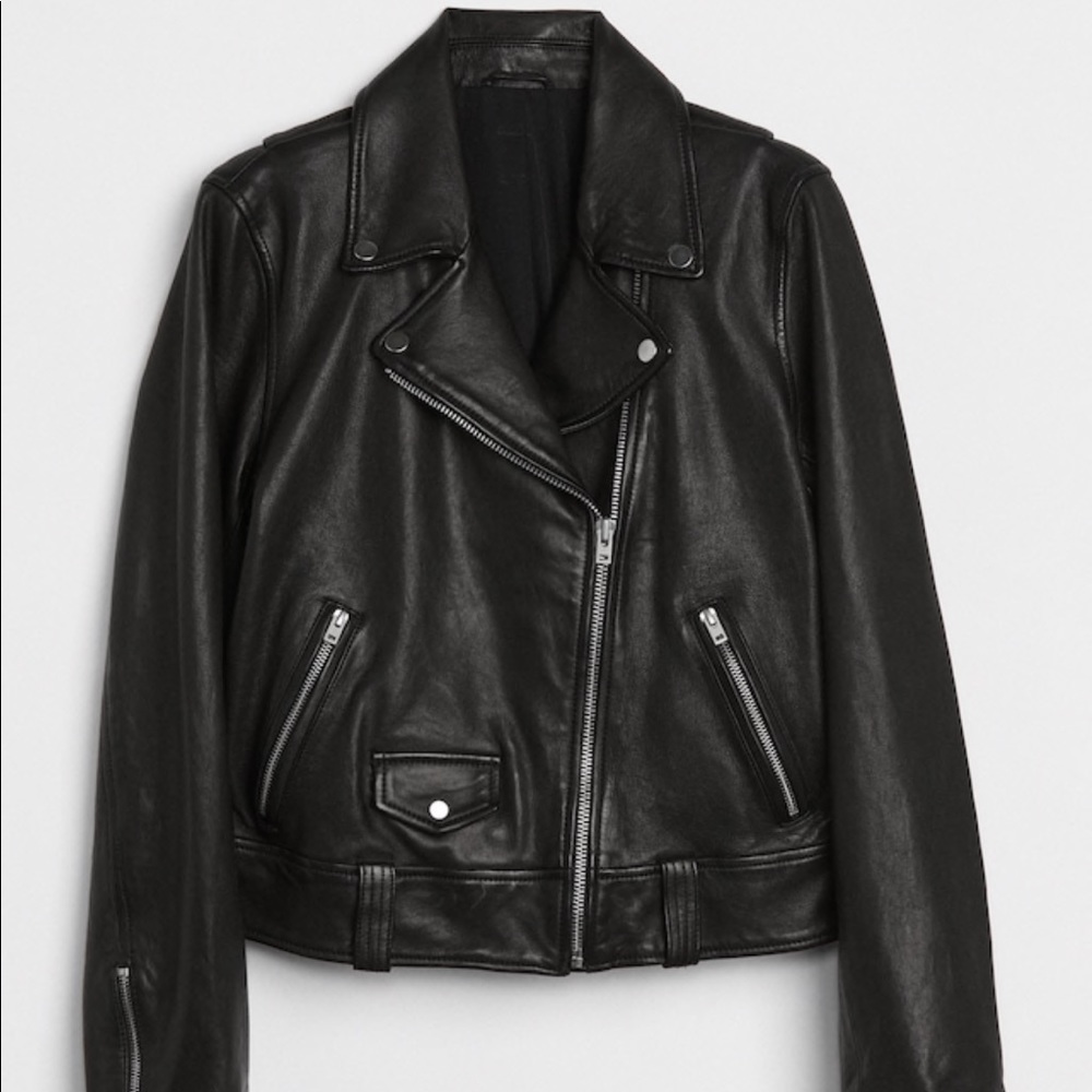 Leather Moto Jacket